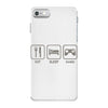 eat,sleep,game iPhone 7 Case