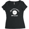 buttonhole brigade Women's Triblend Scoop T-shirt