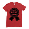 best dad ever Ladies Fitted T-Shirt