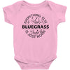 bluegrass everything else is just noise Baby Onesie