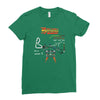 back to the future Ladies Fitted T-Shirt