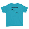 i have potential energy Youth Tee