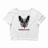 french kiss Crop Top