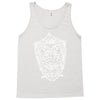 white owl kingdom giant bird Tank Top