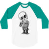 scary boy 3/4 Sleeve Shirt