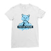 cat person Ladies Fitted T-Shirt