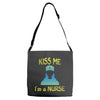kiss a nurse Adjustable Strap Totes