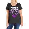 dobre twins dobre brother Ladies Curvy T-Shirt