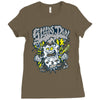 pillow monster Ladies Fitted T-Shirt