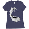 fish Ladies Fitted T-Shirt