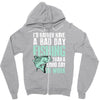 fishing fanatics1 Zipper Hoodie