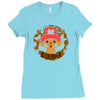 one piece tony tony chopper Ladies Fitted T-Shirt