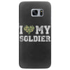 i love my soldier regular camouflage Samsung Galaxy S7 Edge