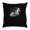 scientific paradox goes boink Throw Pillow