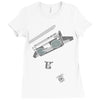 boombox Ladies Fitted T-Shirt
