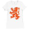 dutch lion rampant Ladies Fitted T-Shirt