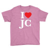 i love jesus christ Youth Tee