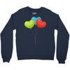 ballon color full Crewneck Sweatshirt