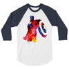 full color 3/4 Sleeve Shirt