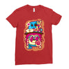 i love candy Ladies Fitted T-Shirt
