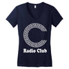 Radio Club Women's V-Neck T-Shirt