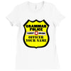 grammar police customizable Ladies Fitted T-Shirt