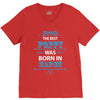 The Best Poppy Was Born In March V-Neck Tee