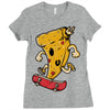 pizzaboarding Ladies Fitted T-Shirt
