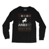 santa aries xhristmas ugly t shirts Long Sleeve Shirts
