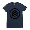 analog black new logo Ladies Fitted T-Shirt