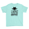 coffee drinkers Youth Tee