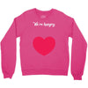 We're Hungry with Heart Crewneck Sweatshirt