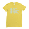 pickles are cucumbers soaked in evil Ladies Fitted T-Shirt