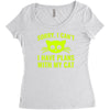 sorry i cant Women's Triblend Scoop T-shirt