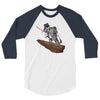 the darth king 3/4 Sleeve Shirt
