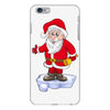 father christmas ringing xmas bells santa iPhone 6/6s Plus Case