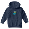 anxiety girl Youth Hoodie