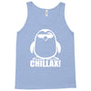 penguin chillax funny new Tank Top