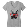 hipster pillows Women's V-Neck T-Shirt