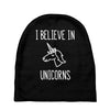 i believe in unicorns 2 Baby Beanies