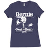 bernie sanders for president 2016 (2) Ladies Fitted T-Shirt