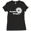 paradise garage disco house Ladies Fitted T-Shirt