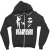 blues brothers inspired on a mission from god funny Zipper Hoodie