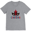 mouthy canadian V-Neck Tee