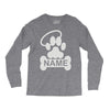 personalized paw halo Long Sleeve Shirts