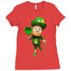 DABBİNG LEPRECHAUN Ladies Fitted T-Shirt