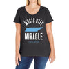 music city miracle Ladies Curvy T-Shirt