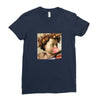 michelangelo the prophet isaiah bubble gum Ladies Fitted T-Shirt