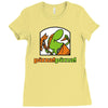 pizza pizza Ladies Fitted T-Shirt