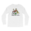 baseball game on short Long Sleeve Shirts